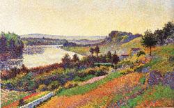 Maximilien Luce The Seine at Herblay oil painting picture